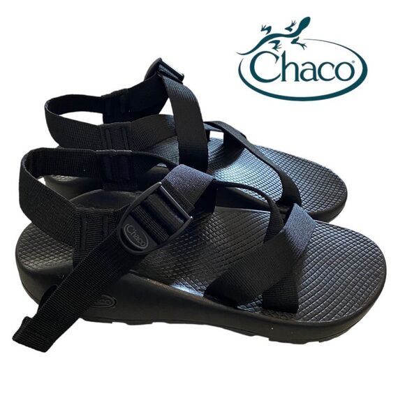 New CHACO Z/1 Classic Men\'s Black Sandals 11